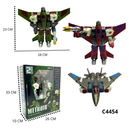 C4454 MUÑECO TRANSFORME METROID C4454