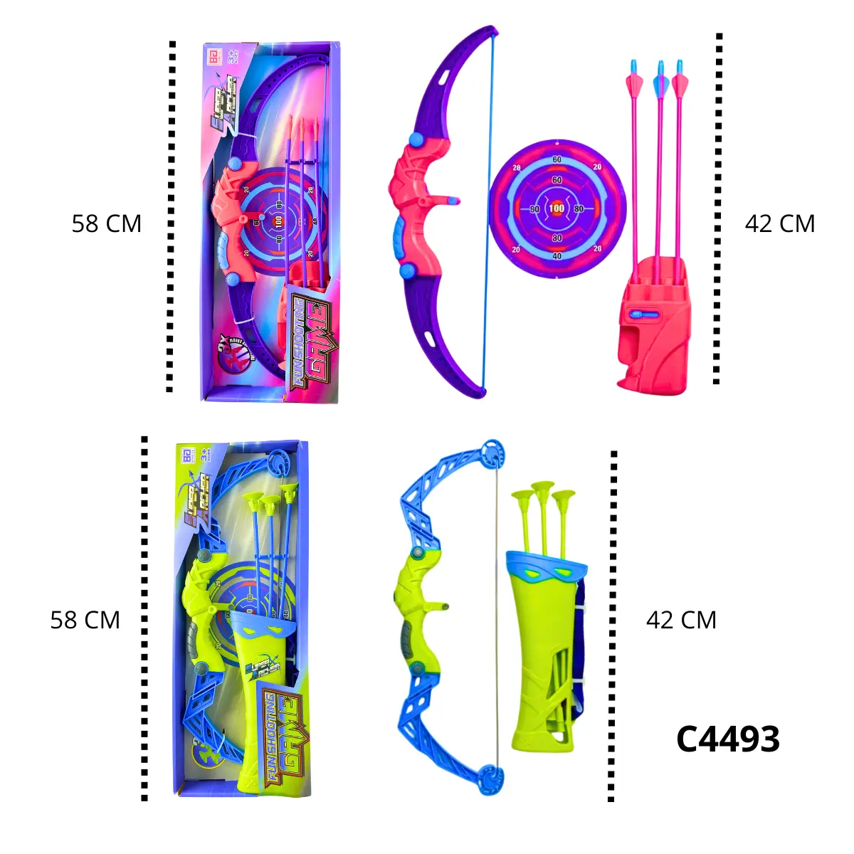 ARCO STD NIÑO Y NIÑA LASER C4493