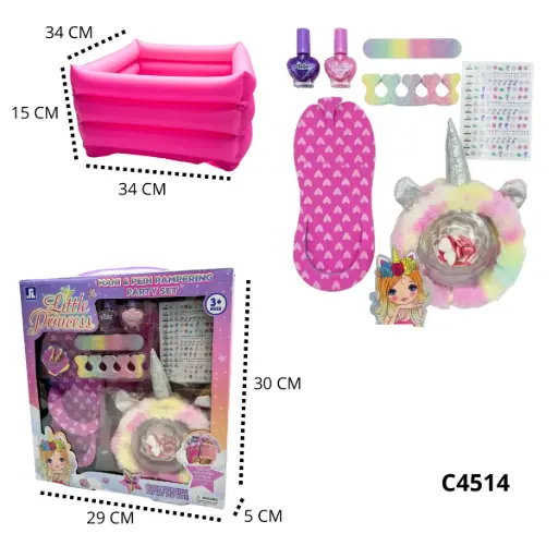 C4514 ESTUCHE MAQUILLAJE PARA UÑAS C4514
